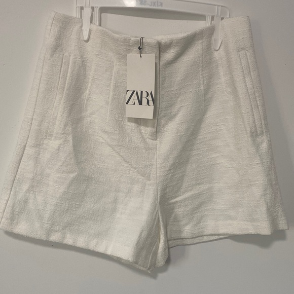 Zara white shorts - Picture 1 of 5
